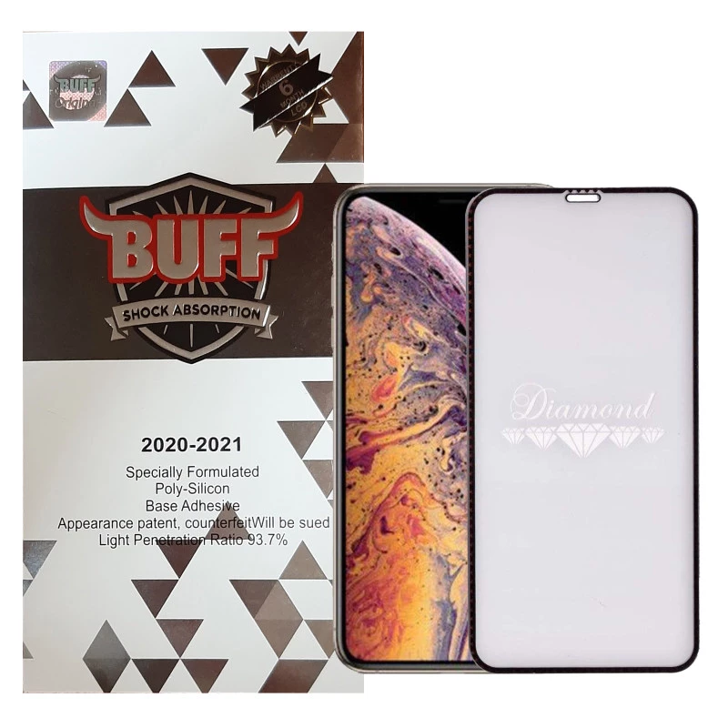 گلس گوشی اپل iPhone 11 Pro Max بوف مدل Diamond-نقرهای گلس گوشی اپل iPhone 11 Pro Max بوف مدل Diamond-نقرهای