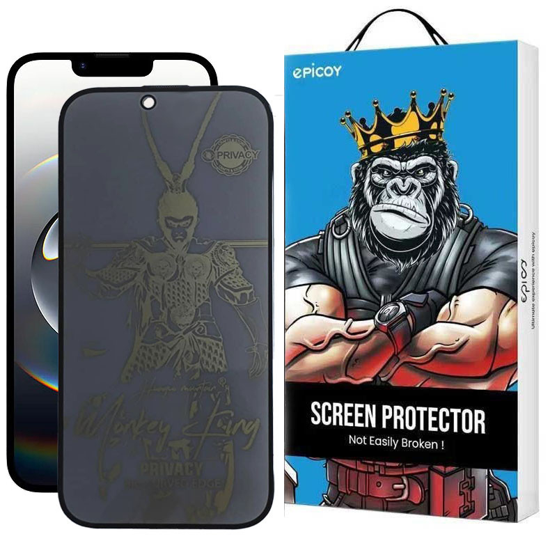 محافظ صفحه نمایش حریم شخصی اپیکوی مدل wukong privacy مناسب برای گوشی موبایل اپل iPhone 16e/13/13 Pro/14 محافظ صفحه نمایش حریم شخصی اپیکوی مدل wukong privacy مناسب برای گوشی موبایل اپل iPhone 16e/13/13 Pro/14