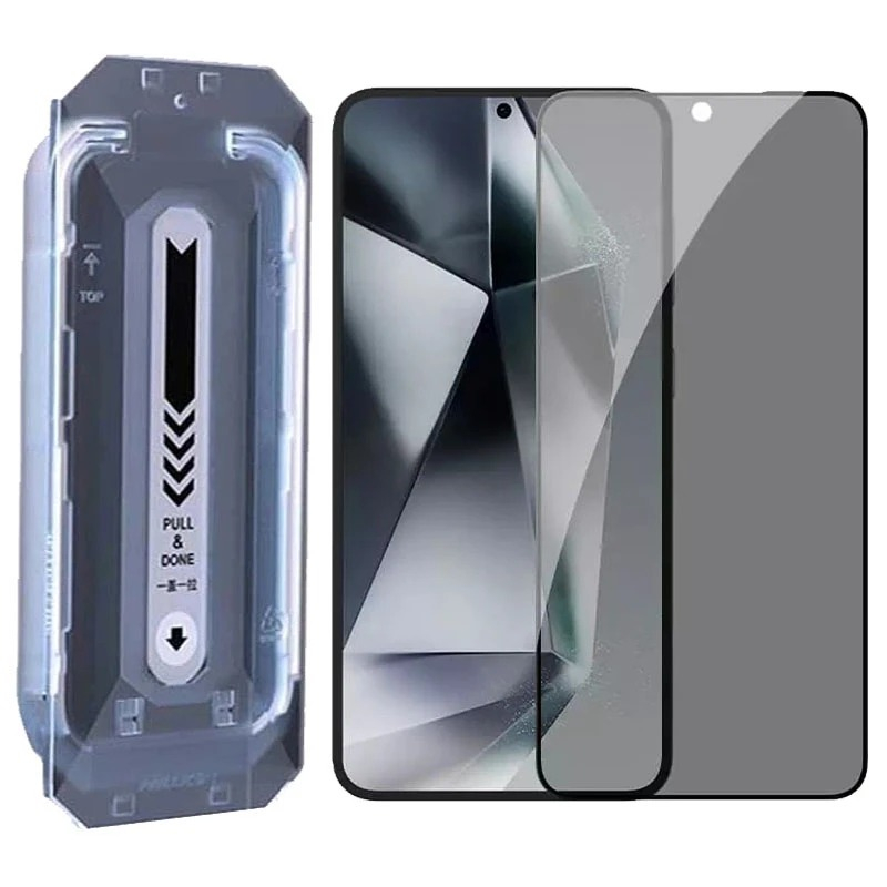 محافظ صفحه نمایش حریم شخصی نیلکین مدل Guardian Full privacy مناسب برای گوشی موبایل سامسونگ Galaxy S25 Edge /S25 Plus   به همراه کیت نصب