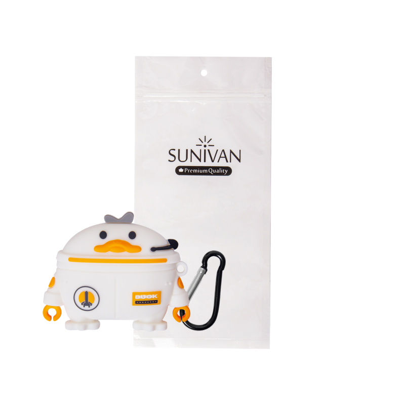 کاور سانیوان مدل عروسکی فانتزی طرح اردک فضایی مناسب برای کیس اپل ایرپاد پرو کاور سانیوان مدل عروسکی فانتزی طرح اردک فضایی مناسب برای کیس اپل ایرپاد پرو