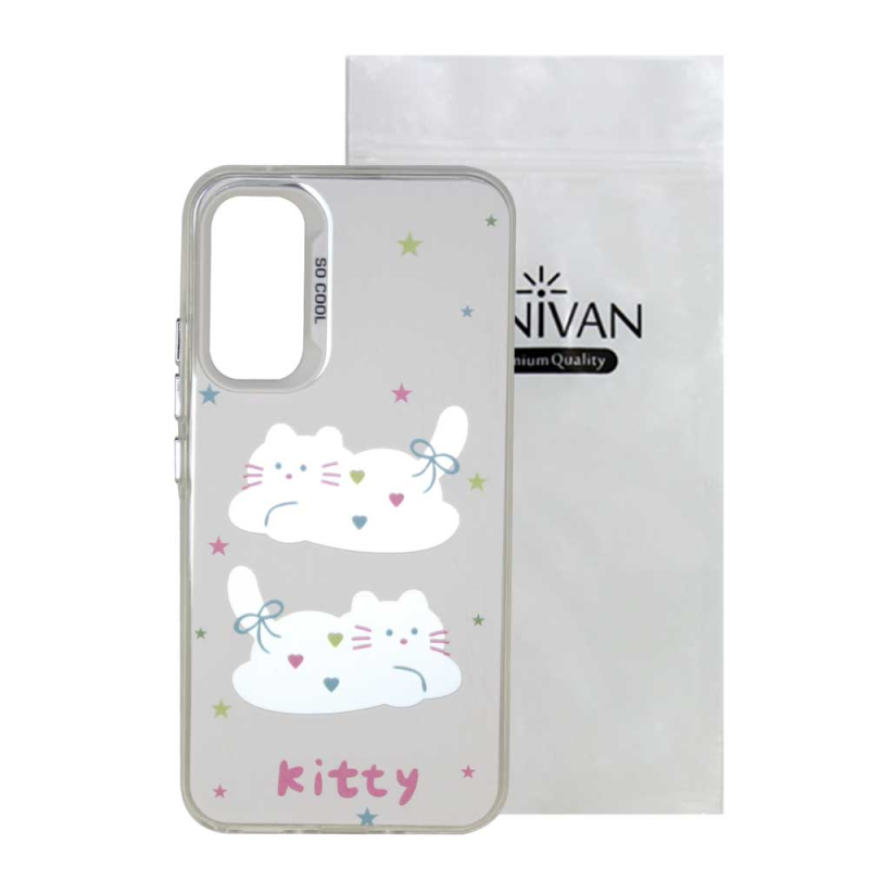 کاور سانیوان مدل فانتزی طرح گربه Kitty مناسب برای گوشی موبایل سامسونگ Galaxy A34 کاور سانیوان مدل فانتزی طرح گربه Kitty مناسب برای گوشی موبایل سامسونگ Galaxy A34