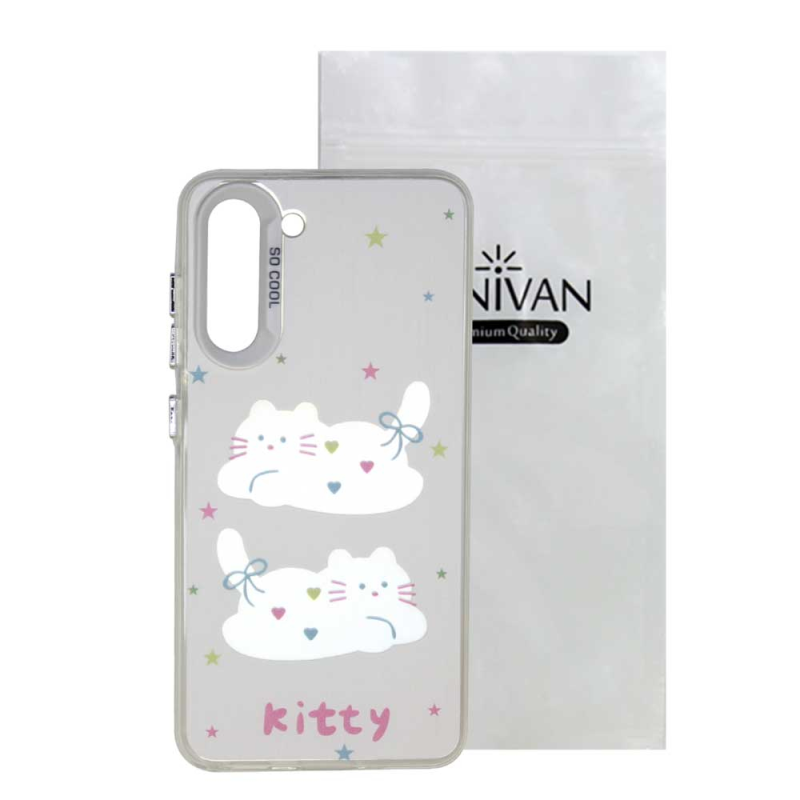 کاور سانیوان مدل فانتزی طرح گربه مناسب برای گوشی موبایل سامسونگ Galaxy S21 FE کاور سانیوان مدل فانتزی طرح گربه مناسب برای گوشی موبایل سامسونگ Galaxy S21 FE