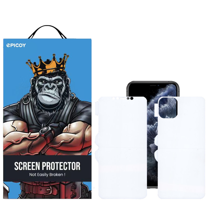 محافظ صفحه نمایش و پشت گوشی اپل آیفون 11 پرو مکس اپیکوی مدل Hydrogel-cover محافظ صفحه نمایش و پشت گوشی اپل آیفون 11 پرو مکس اپیکوی مدل Hydrogel-cover