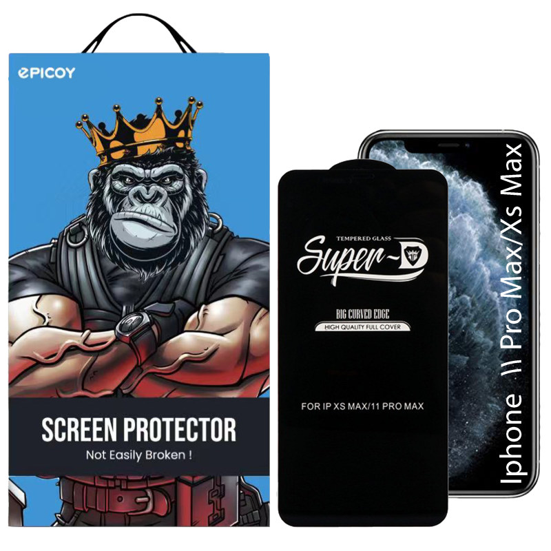 گلس گوشی اپل iPhone 11 Pro Max / Xs Max اپیکوی مدل Super 5D گلس گوشی اپل iPhone 11 Pro Max / Xs Max اپیکوی مدل Super 5D