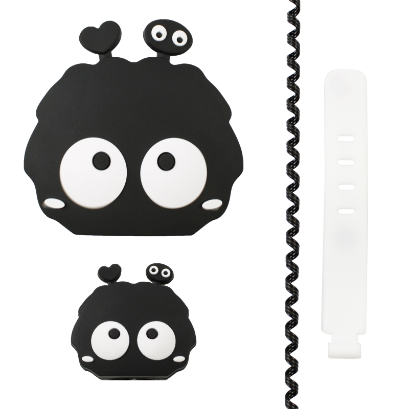 محافظ کابل مدل Silicon به همراه محافظ شارژ دیواری مجموعه 4 عددی محافظ کابل مدل Silicon به همراه محافظ شارژ دیواری مجموعه 4 عددی