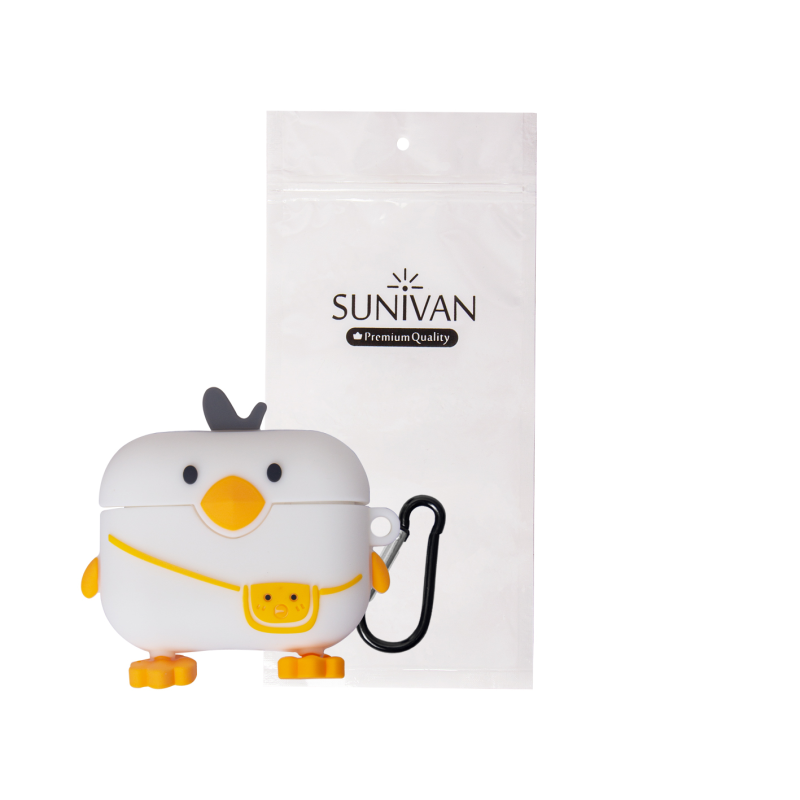 کاور سانیوان مدل عروسکی فانتزی طرح جوجه پستچی مناسب برای کیس اپل ایرپاد پرو کاور سانیوان مدل عروسکی فانتزی طرح جوجه پستچی مناسب برای کیس اپل ایرپاد پرو