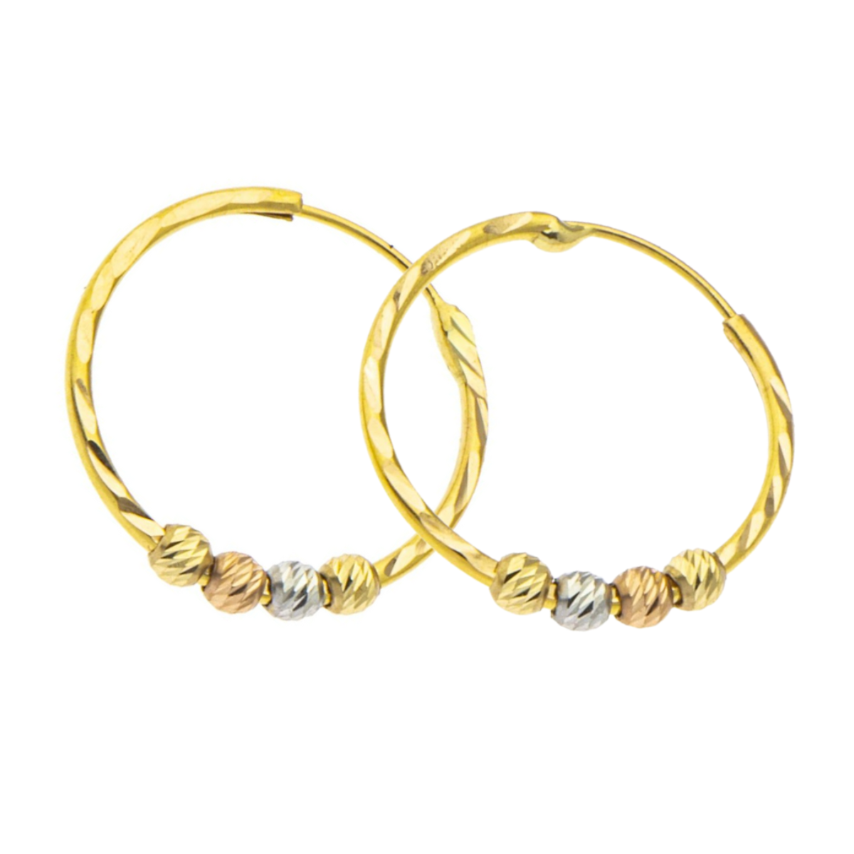 گوشواره طلا زنانه 18 عیار نوا گلد مدل البرناردو 4 گوی کد 66362 گوشواره طلا زنانه 18 عیار نوا گلد مدل البرناردو 4 گوی کد 66362