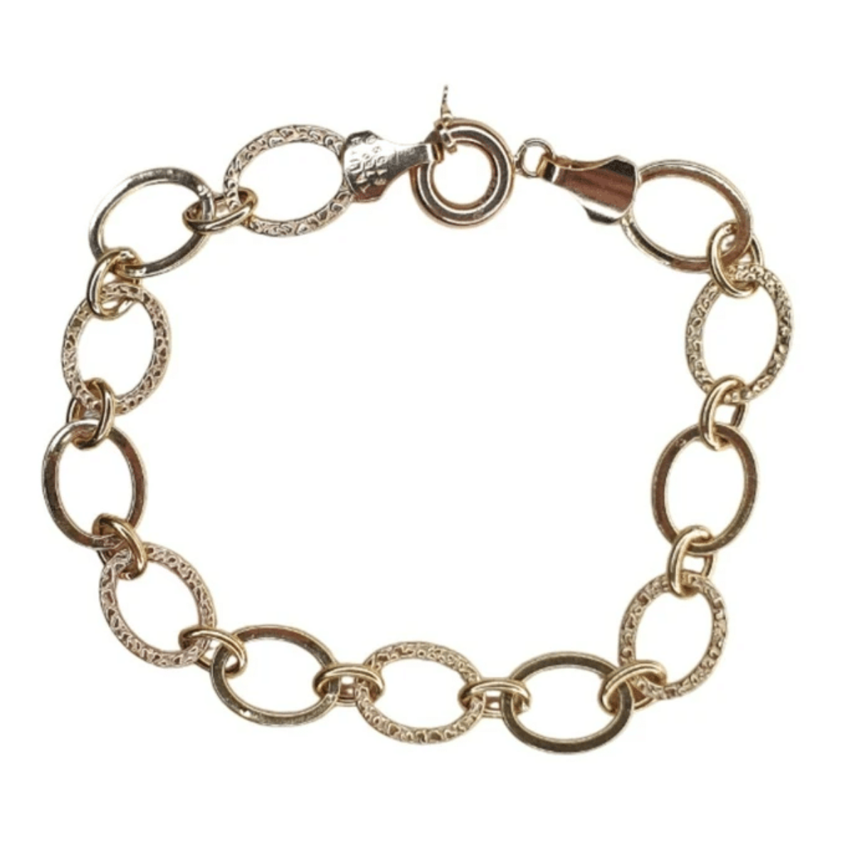 دستبند طلا زنانه نوا گلد مدل هرمس طرح دار کد 46542 دستبند طلا زنانه نوا گلد مدل هرمس طرح دار کد 46542