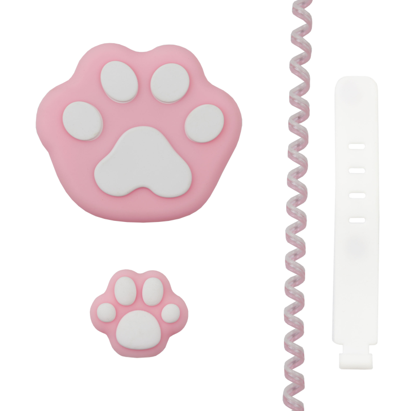 محافظ کابل و شارژر وال کیس طرح پنجه میو مناسب برای شارژر 20W اپل محافظ کابل و شارژر وال کیس طرح پنجه میو مناسب برای شارژر 20W اپل