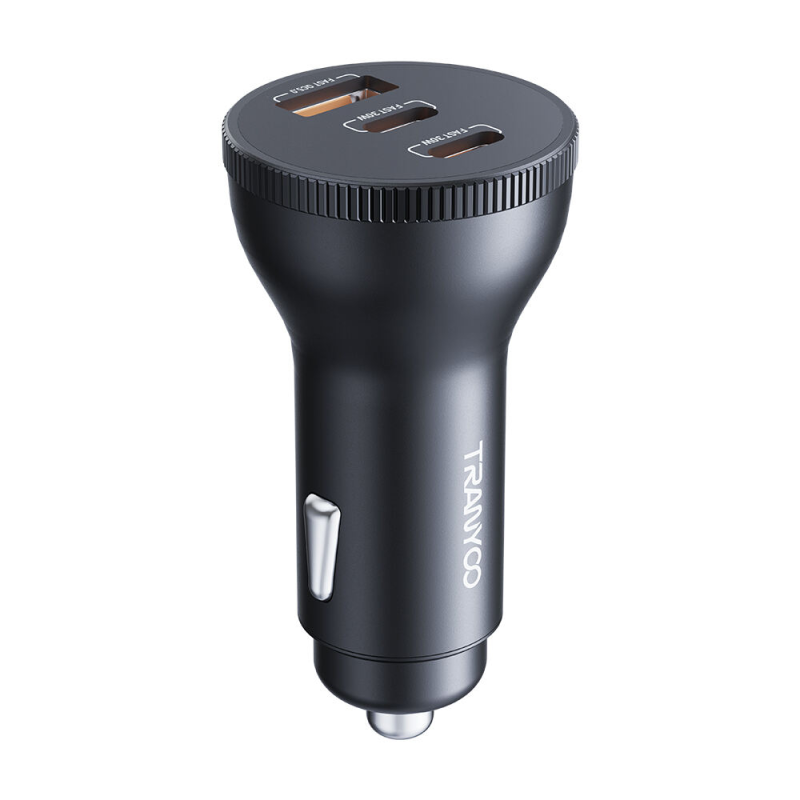 شارژر فندکی 78 وات ترانیو مدل T-C25 به همراه کابل USB-C شارژر فندکی 78 وات ترانیو مدل T-C25 به همراه کابل USB-C