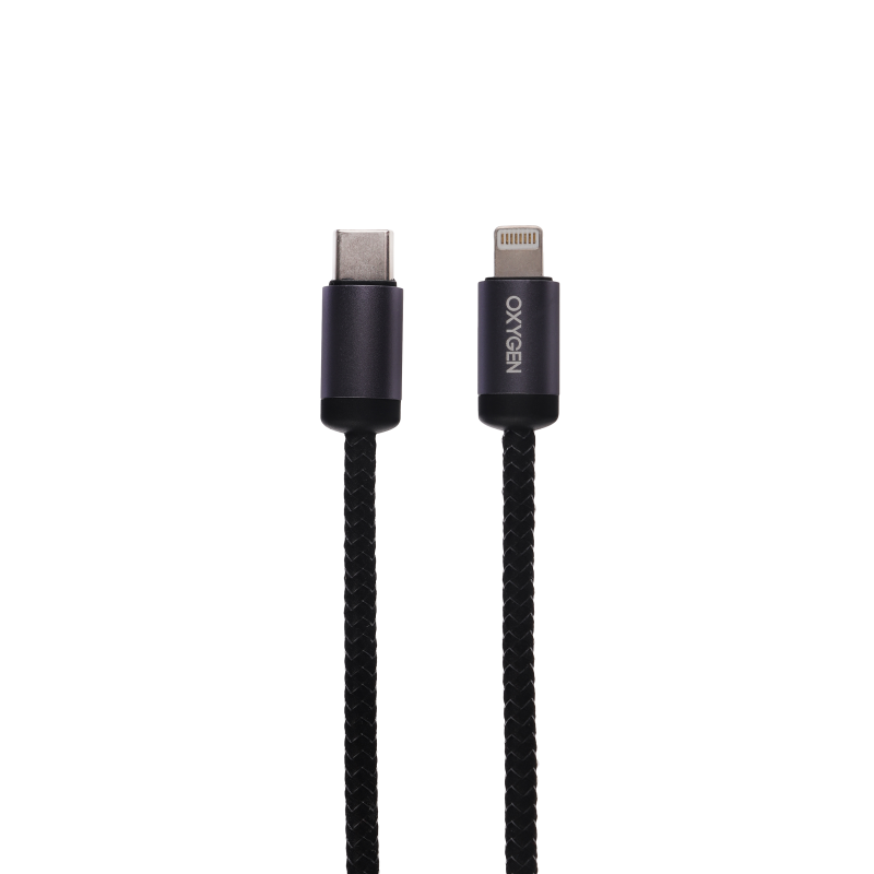 کابل تبدیل USB-C به لایتنینگ اکسیژن مدل LX-22 طول 0.25 متر کابل تبدیل USB-C به لایتنینگ اکسیژن مدل LX-22 طول 0.25 متر