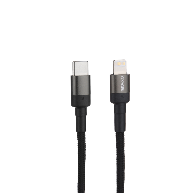کابل تبدیل USB به لایتنینگ اکسیژن مدل LX1 طول 1 متر کابل تبدیل USB به لایتنینگ اکسیژن مدل LX1 طول 1 متر