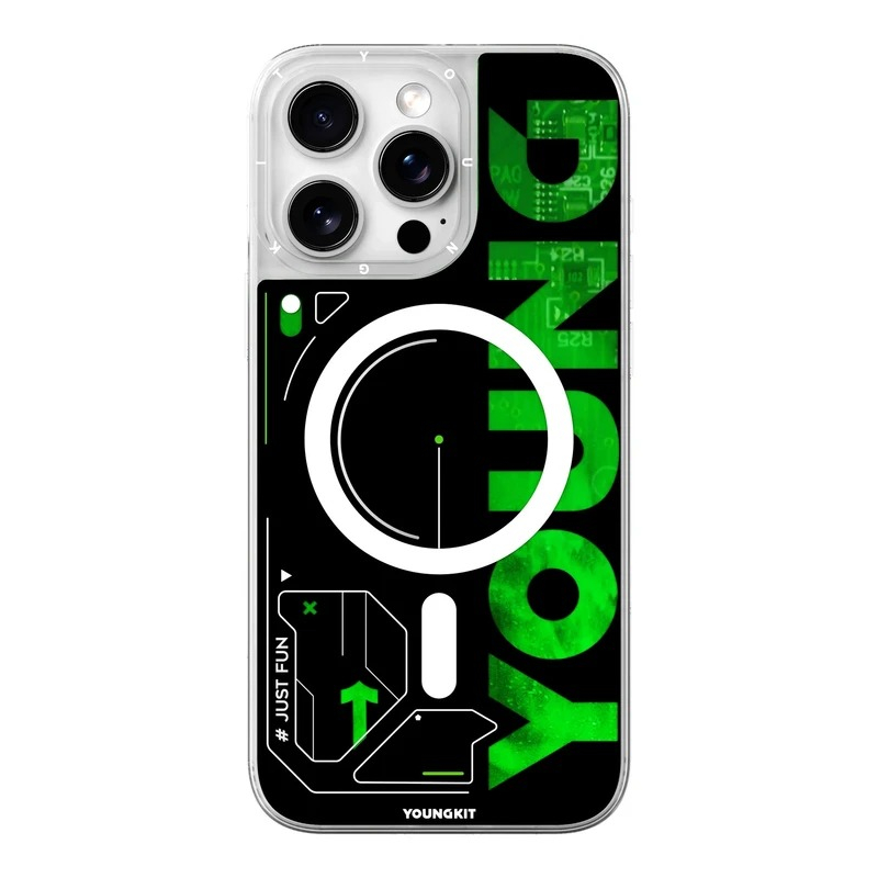 کاور یانگ کیت مدل Futuristic Magsafe مناسب برای گوشی موبایل اپل iPhone 16 Pro   کاور یانگ کیت مدل Futuristic Magsafe مناسب برای گوشی موبایل اپل iPhone 16 Pro