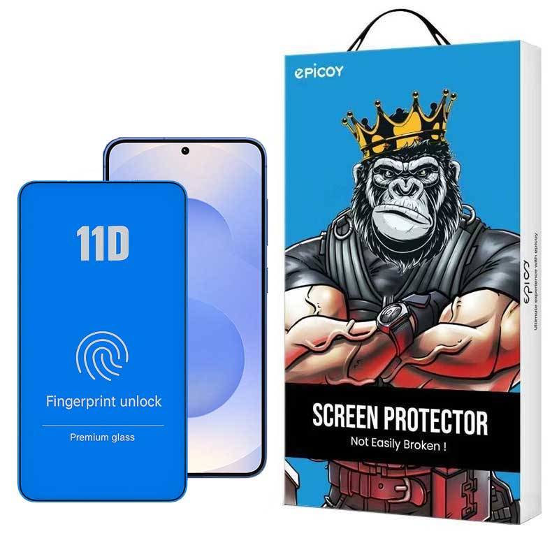 محافظ صفحه نمایش 11D اپیکوی مدل Blue ESD مناسب برای گوشی موبایل سامسونگ Galaxy S25  محافظ صفحه نمایش 11D اپیکوی مدل Blue ESD مناسب برای گوشی موبایل سامسونگ Galaxy S25