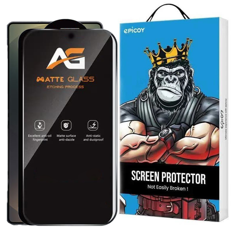 محافظ صفحه نمایش مات اپیکوی مدل AG Matte Etching مناسب برای گوشی موبایل سامسونگ Galaxy S25 Ultra محافظ صفحه نمایش مات اپیکوی مدل AG Matte Etching مناسب برای گوشی موبایل سامسونگ Galaxy S25 Ultra