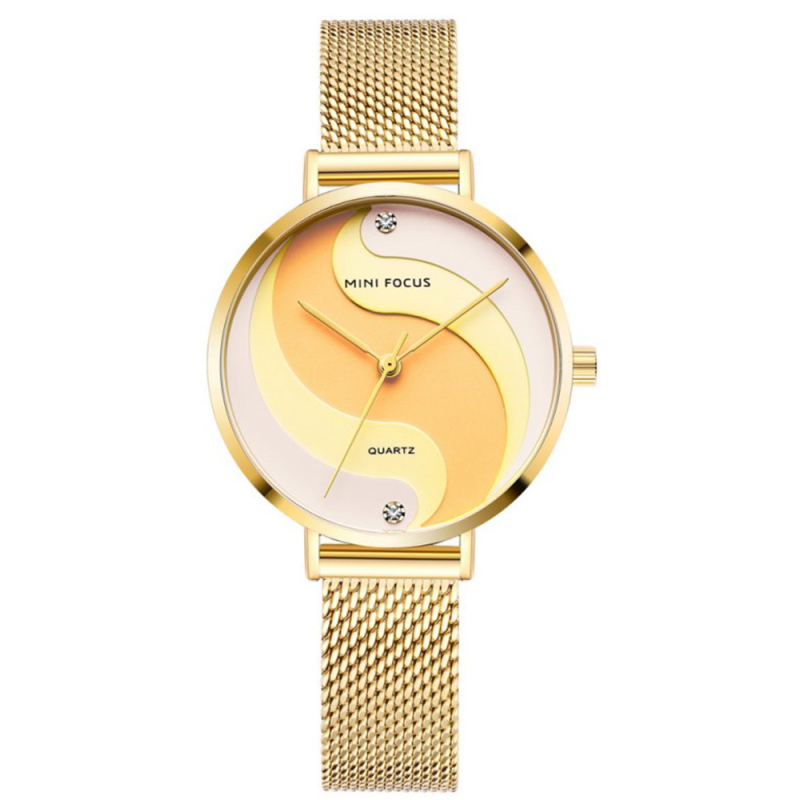 ساعت مچی عقربه ای زنانه مینی فوکوس مدل mf0291L.05 ساعت مچی عقربه ای زنانه مینی فوکوس مدل mf0291L.05