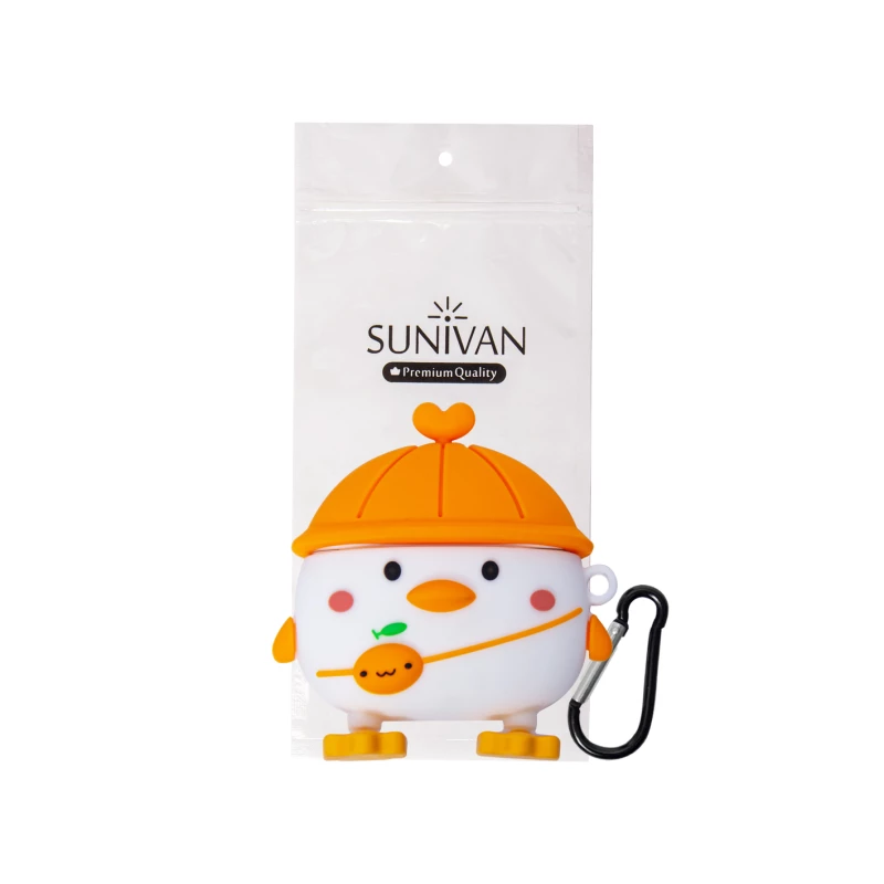 کاور کیس اپل ایرپاد 1 - 2 سانیوان مدل عروسکی فانتزی طرح جوجه کدویی-چند رنگ  کاور کیس اپل ایرپاد 1 - 2 سانیوان مدل عروسکی فانتزی طرح جوجه کدویی-چند رنگ