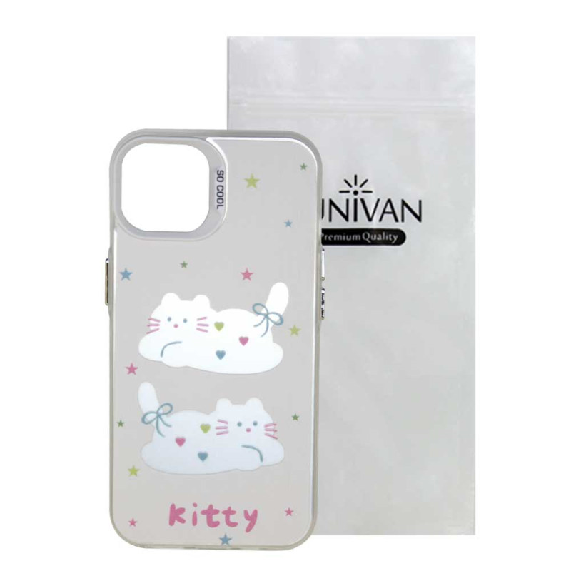 کاور گوشی اپل iPhone 14 سانیوان مدل فانتزی طرح Kitty کاور گوشی اپل iPhone 14 سانیوان مدل فانتزی طرح Kitty