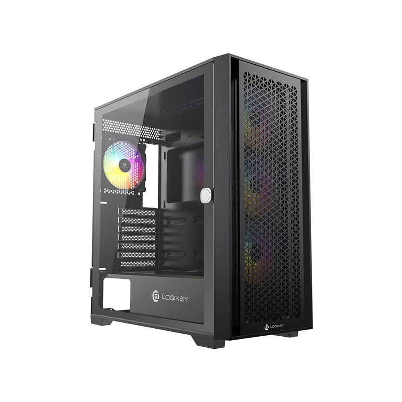 کیس کامپیوتر لاجی کی مدل LK-C484B کیس کامپیوتر لاجی کی مدل LK-C484B