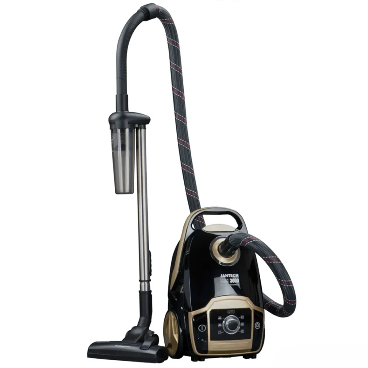 جاروبرقی جانتک سری CLEAN MASTER مدل 3000BG- مشکی طلایی جاروبرقی جانتک سری CLEAN MASTER مدل 3000BG- مشکی طلایی