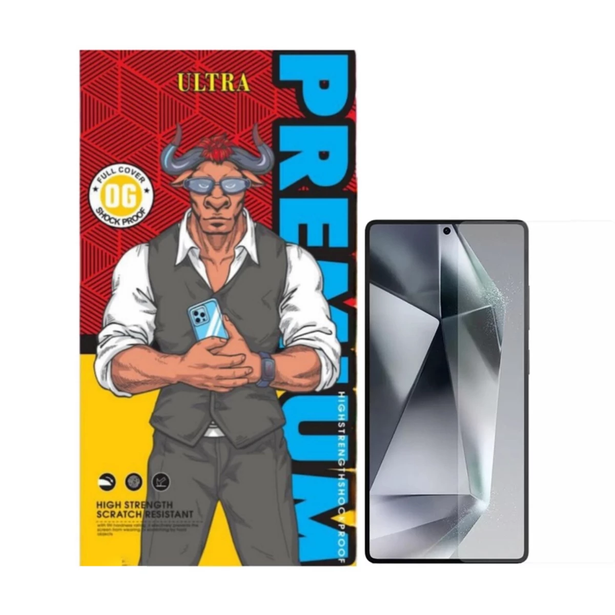 محافظ صفحه نمایش گوشی سامسونگ Galaxy S25 Ultra اولترا مدل بدون حاشیه Transparent -بی رنگ شفاف محافظ صفحه نمایش گوشی سامسونگ Galaxy S25 Ultra اولترا مدل بدون حاشیه Transparent -بی رنگ شفاف