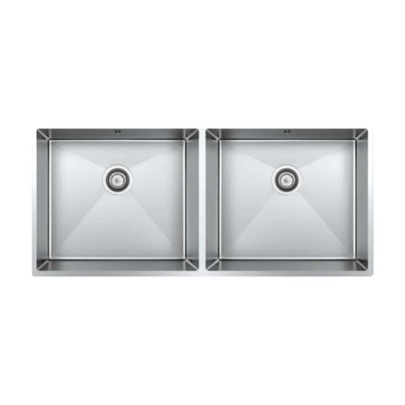 سینک ظرفشویی استیل توکار دو لگنه کن مدل BCN 88 سینک ظرفشویی استیل توکار دو لگنه کن مدل BCN 88