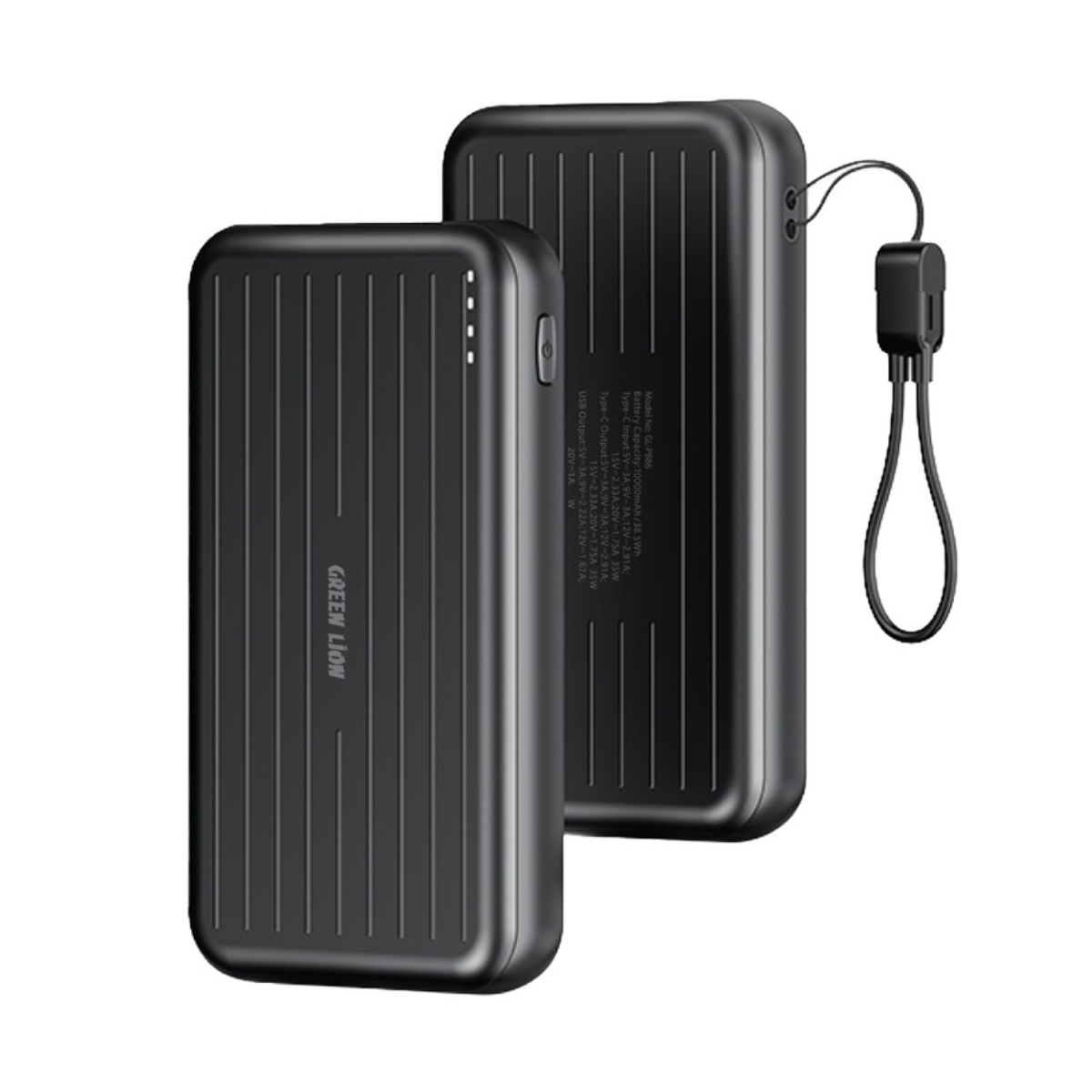 پاوربانک گرین لاین مدل Dynamo ظرفیت 10000 میلی آمپر ساعت پاوربانک گرین لاین مدل Dynamo ظرفیت 10000 میلی آمپر ساعت