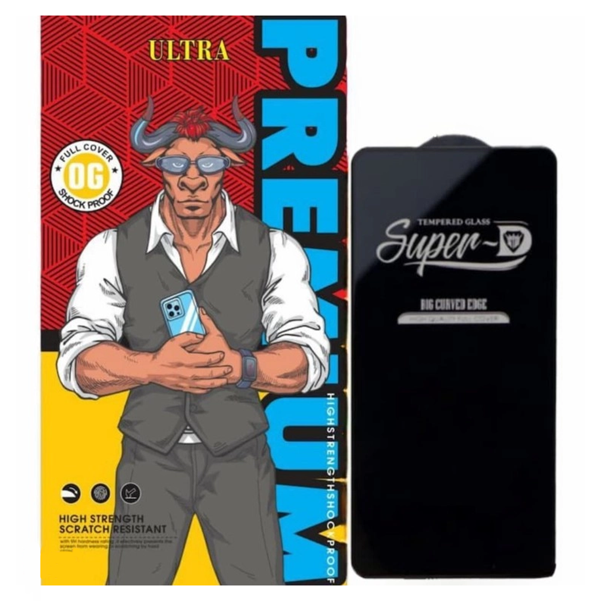 گلس گوشی اپل iPhone 16e اولترا مدل Super D گلس گوشی اپل iPhone 16e اولترا مدل Super D