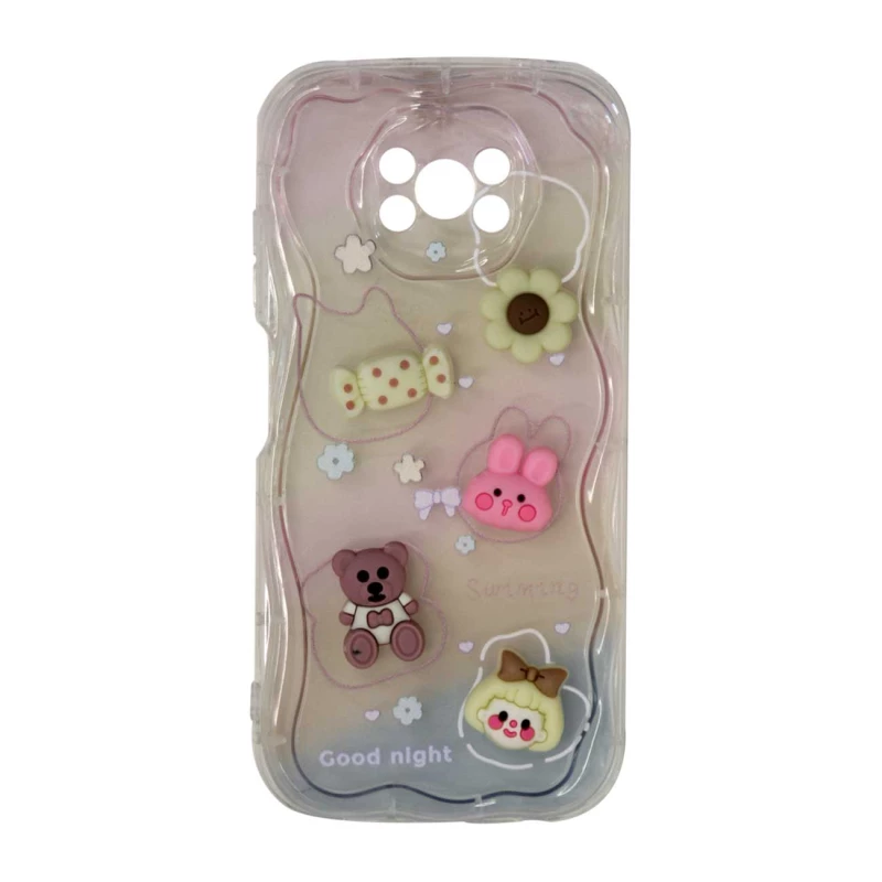 کاور گوشی پوکو Poco X3 Pro مدل عروسکی فانتزی طرح کیوت -چند رنگ  کاور گوشی پوکو Poco X3 Pro مدل عروسکی فانتزی طرح کیوت -چند رنگ