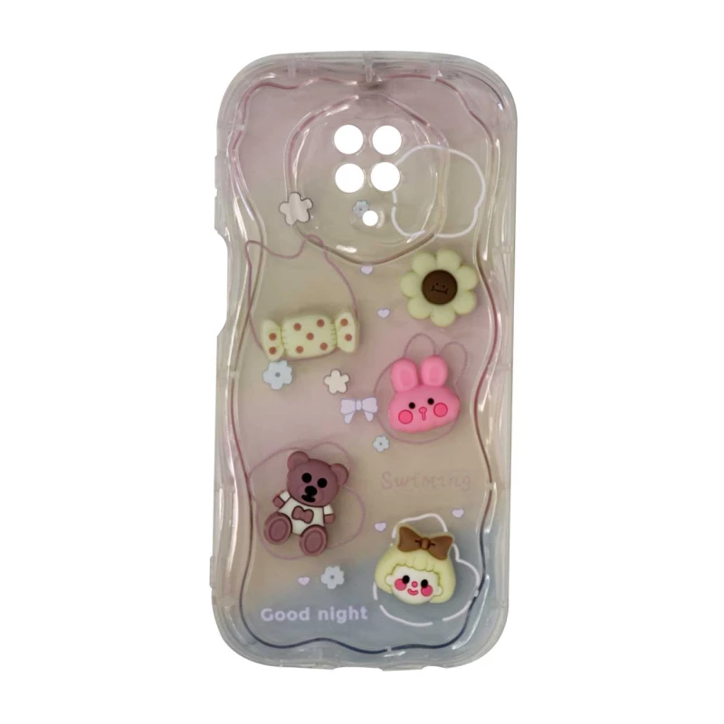 کاور گوشی شیائومی Redmi Note 9 Pro Max مدل عروسکی فانتزی طرح کیوت -چند رنگ  کاور گوشی شیائومی Redmi Note 9 Pro Max مدل عروسکی فانتزی طرح کیوت -چند رنگ