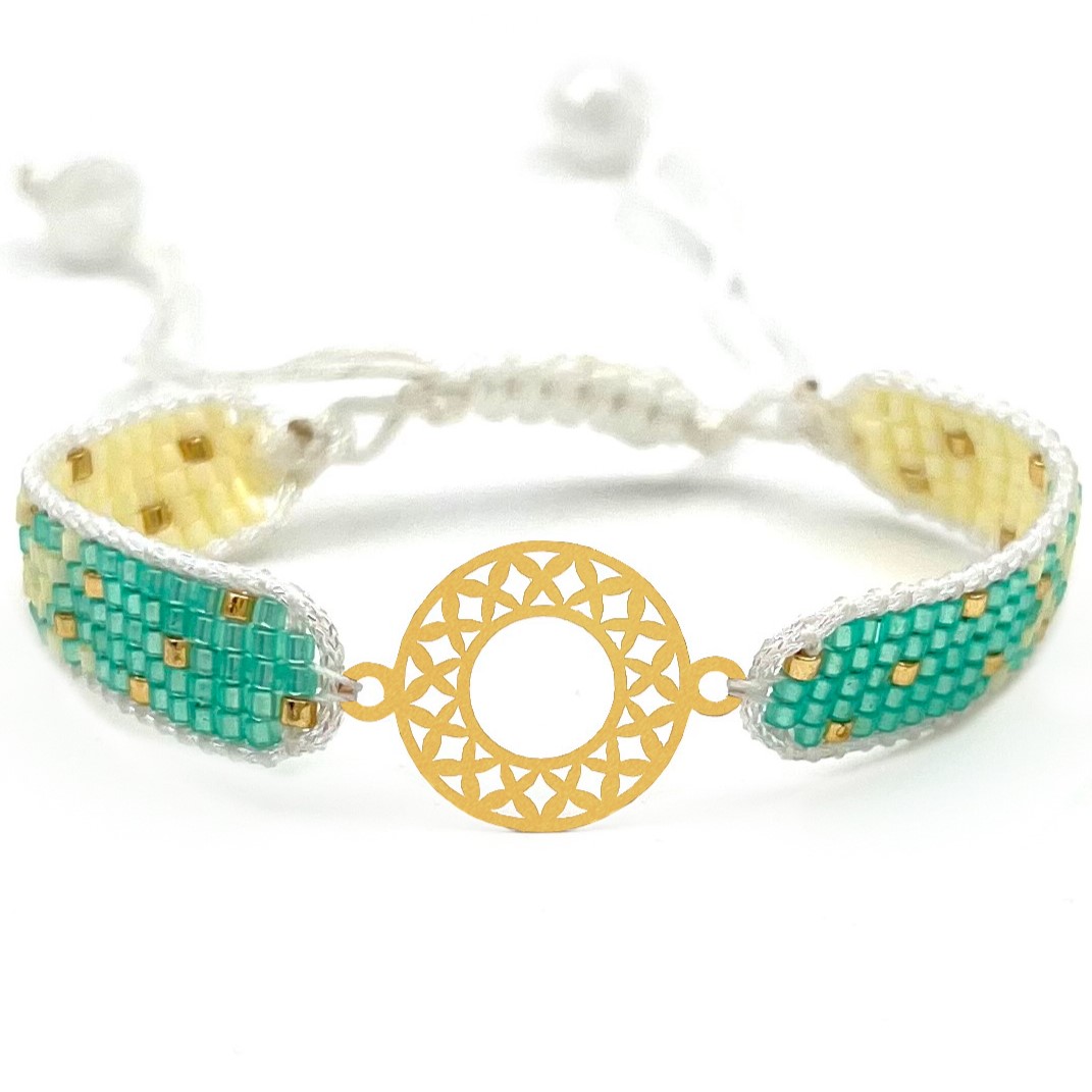 دستنبد طلا زنانه با پلاک طلا میوکی دیانا گالری کد11023 دستنبد طلا زنانه با پلاک طلا میوکی دیانا گالری کد11023