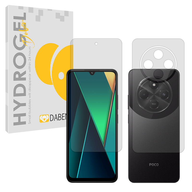 محافظ صفحه نمایش مات دبن مدل Tough مناسب برای گوشی موبایل شیائومی Poco C75 به همراه محافظ پشت گوشی محافظ صفحه نمایش مات دبن مدل Tough مناسب برای گوشی موبایل شیائومی Poco C75 به همراه محافظ پشت گوشی