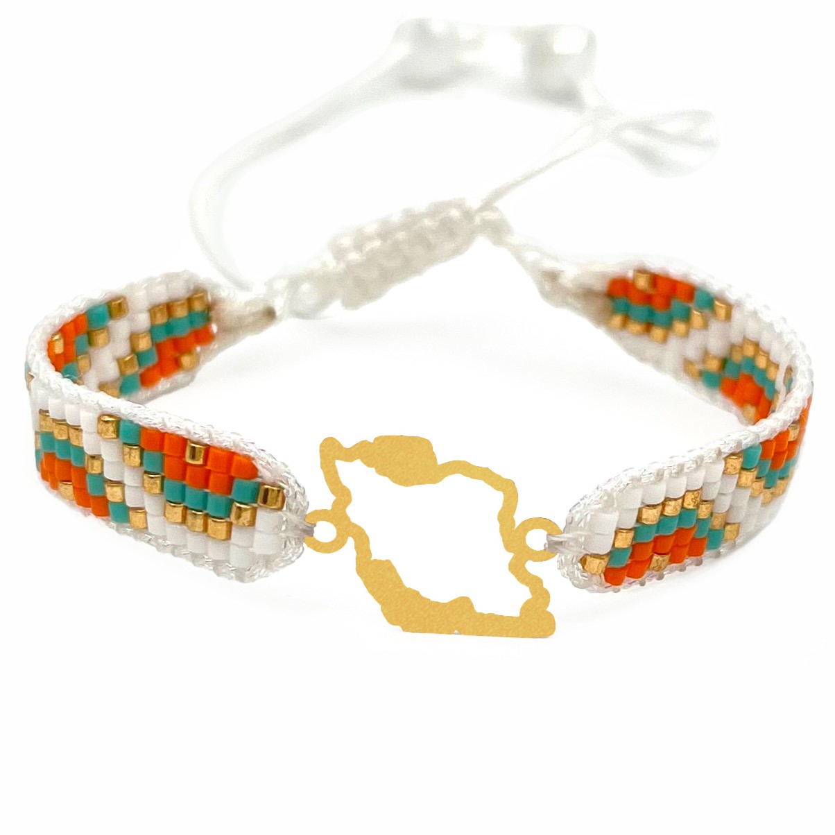 دستنبد طلا زنانه با پلاک طلا میوکی دیانا گالری کد07032