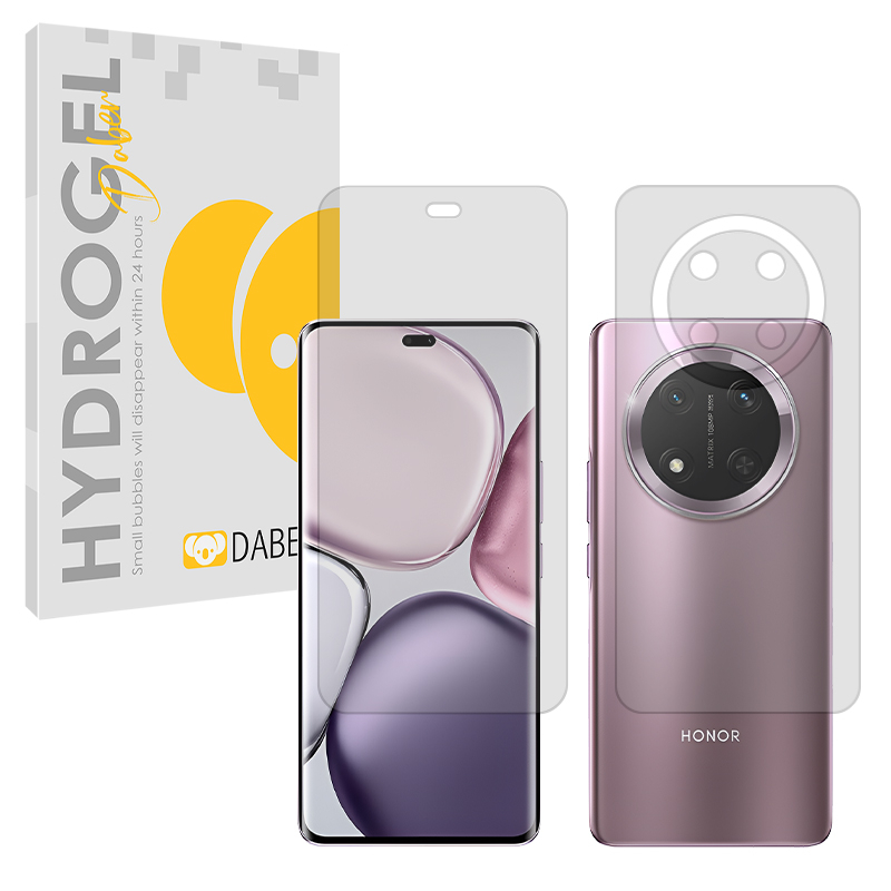 محافظ صفحه نمایش شفاف دبن مدل Tough مناسب برای گوشی موبایل آنر X9c به همراه محافظ پشت گوشی محافظ صفحه نمایش شفاف دبن مدل Tough مناسب برای گوشی موبایل آنر X9c به همراه محافظ پشت گوشی