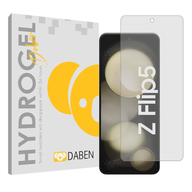 محافظ صفحه نمایش شفاف دبن مدل Tough مناسب برای گوشی موبایل سامسونگ Galaxy Z Flip5 محافظ صفحه نمایش شفاف دبن مدل Tough مناسب برای گوشی موبایل سامسونگ Galaxy Z Flip5