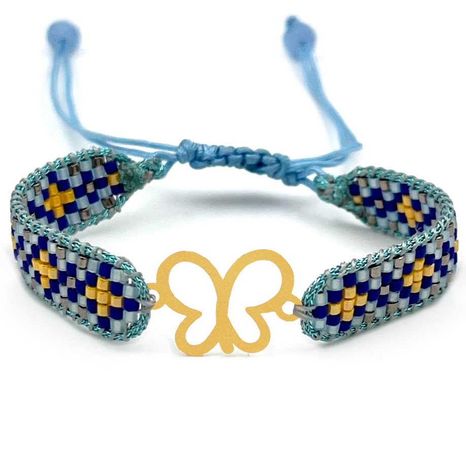 دستنبد طلا زنانه با پلاک طلا میوکی دیانا گالری کد05027 دستنبد طلا زنانه با پلاک طلا میوکی دیانا گالری کد05027