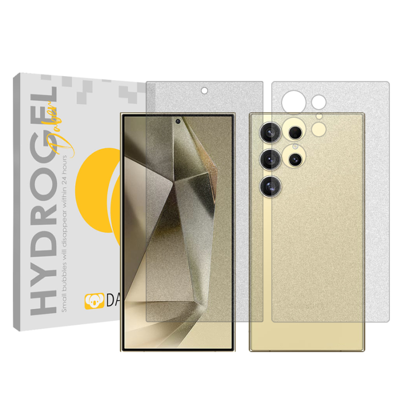 محافظ صفحه نمایش مات دبن مدل Tough مناسب برای گوشی موبایل سامسونگ Galaxy S24 Ultra به همراه محافظ پشت گوشی محافظ صفحه نمایش مات دبن مدل Tough مناسب برای گوشی موبایل سامسونگ Galaxy S24 Ultra به همراه محافظ پشت گوشی