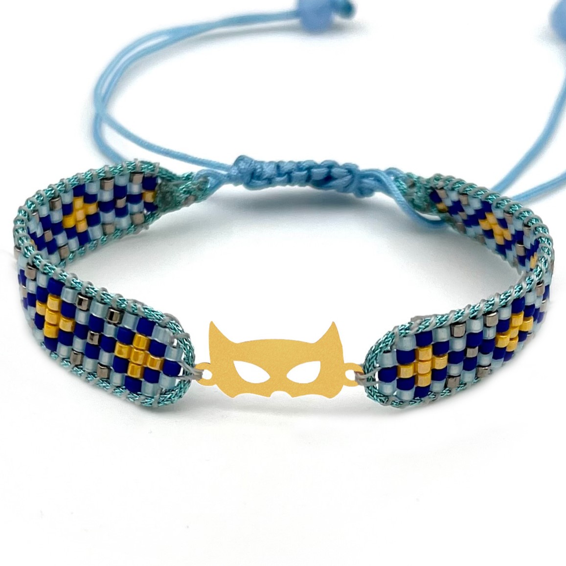 دستنبد طلا زنانه با پلاک طلا میوکی دیانا گالری کد05009