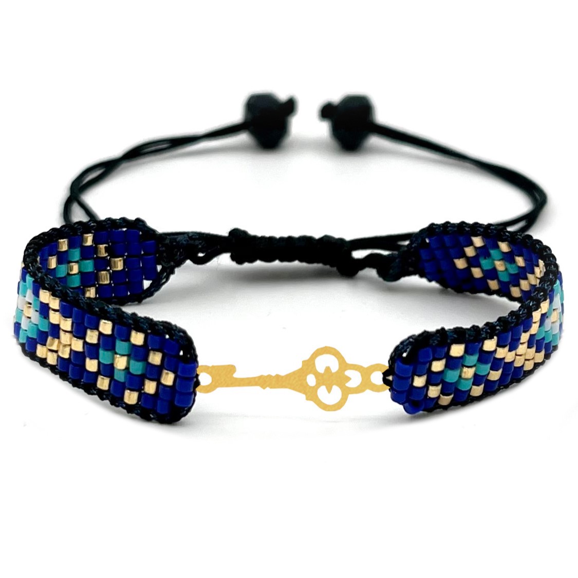 دستنبد طلا زنانه با پلاک طلا میوکی دیانا گالری کد04037