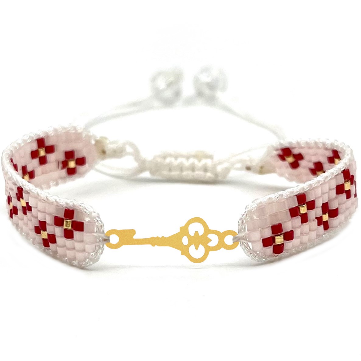 دستنبد طلا زنانه با پلاک طلا میوکی دیانا گالری کد03037 دستنبد طلا زنانه با پلاک طلا میوکی دیانا گالری کد03037