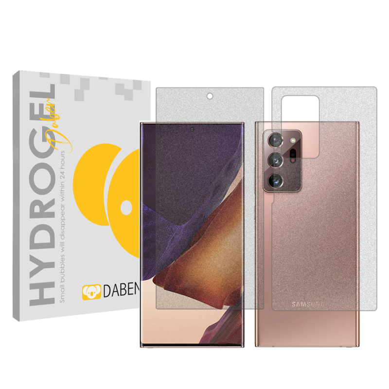 محافظ صفحه نمایش مات دبن مدل Tough مناسب برای گوشی موبایل سامسونگ Galaxy Note20 Ultra 5G به همراه محافظ پشت گوشی محافظ صفحه نمایش مات دبن مدل Tough مناسب برای گوشی موبایل سامسونگ Galaxy Note20 Ultra 5G به همراه محافظ پشت گوشی