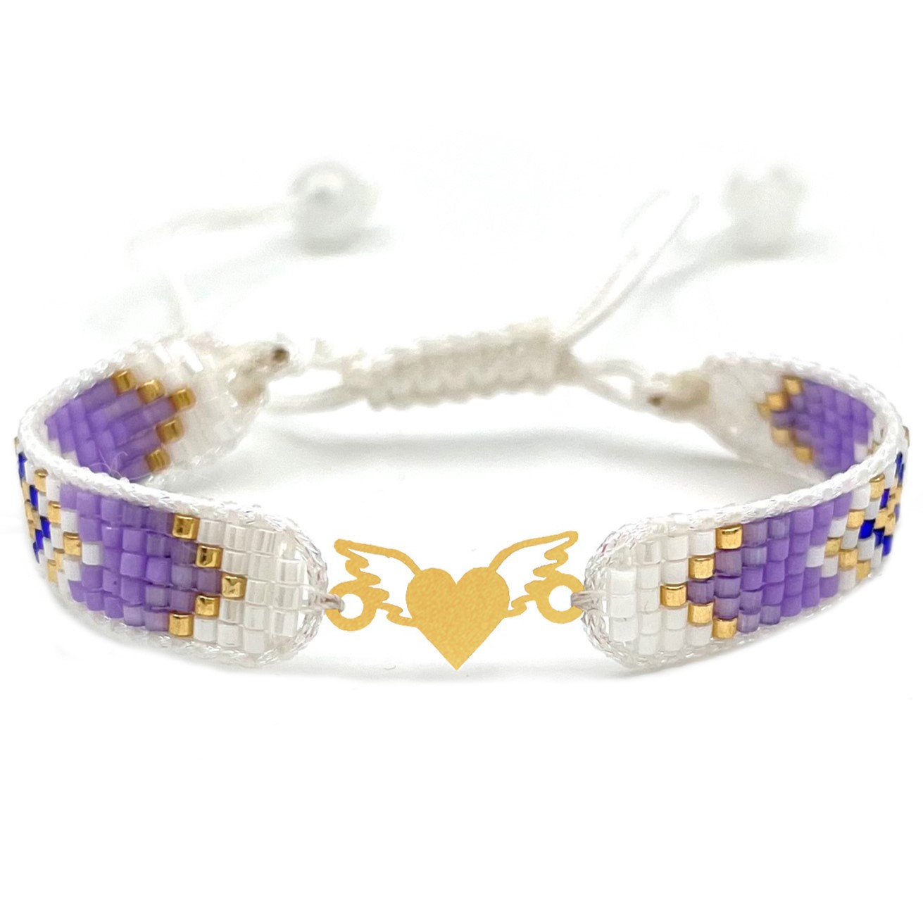 دستنبد طلا زنانه با پلاک طلا میوکی دیانا گالری کد02024