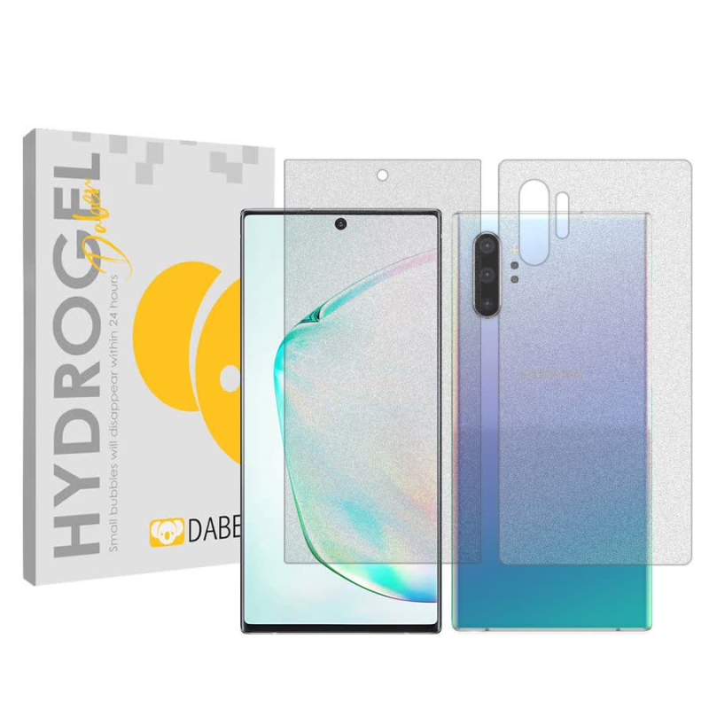محافظ صفحه نمایش مات دبن مدل Tough مناسب برای گوشی موبایل سامسونگ Galaxy Note10 Plus به همراه محافظ پشت گوشی