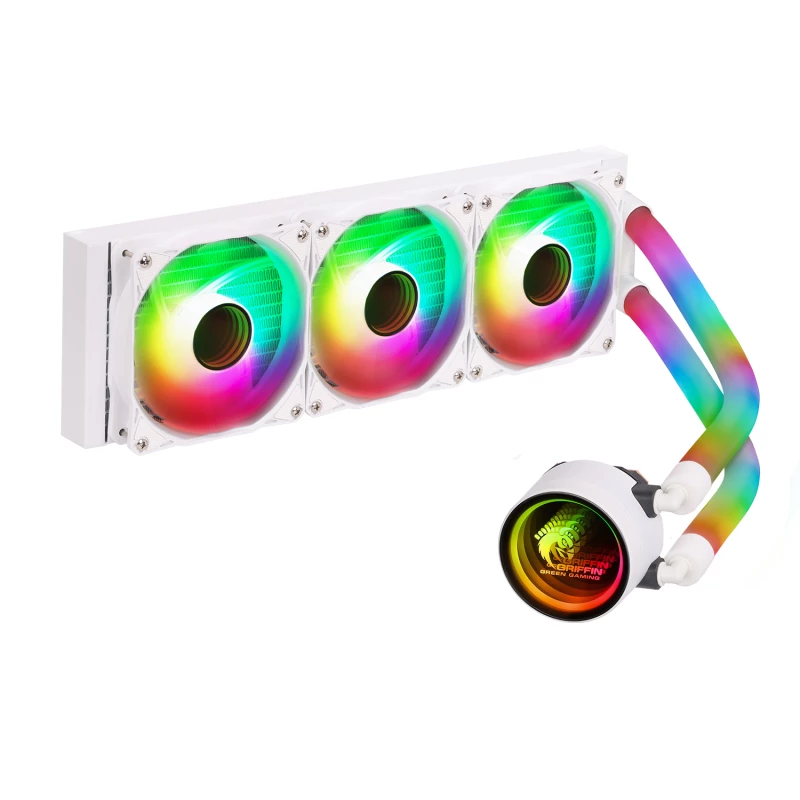 خنک کننده پردازنده آبی گرین مدل GLACIER 360 STREAM-ARGB-سفید خنک کننده پردازنده آبی گرین مدل GLACIER 360 STREAM-ARGB-سفید