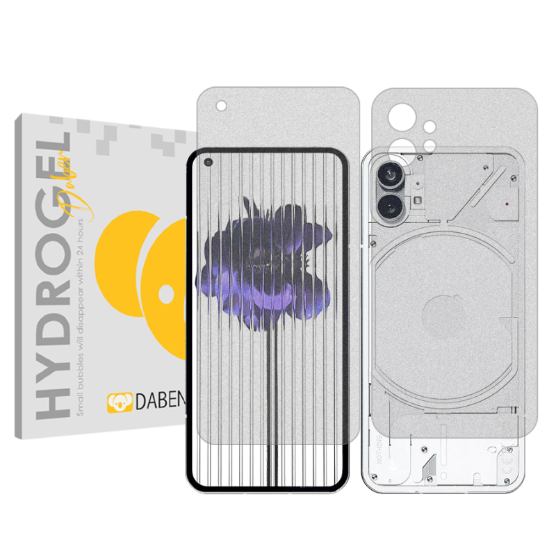 محافظ صفحه نمایش مات دبن مدل Tough مناسب برای گوشی موبایل ناتینگ Phone 1 به همراه محافظ پشت گوشی محافظ صفحه نمایش مات دبن مدل Tough مناسب برای گوشی موبایل ناتینگ Phone 1 به همراه محافظ پشت گوشی