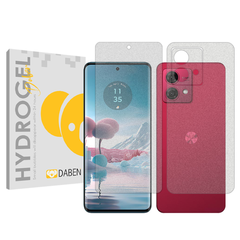 محافظ صفحه نمایش مات دبن مدل Tough مناسب برای گوشی موبایل موتورولا Moto G84 به همراه محافظ پشت گوشی محافظ صفحه نمایش مات دبن مدل Tough مناسب برای گوشی موبایل موتورولا Moto G84 به همراه محافظ پشت گوشی