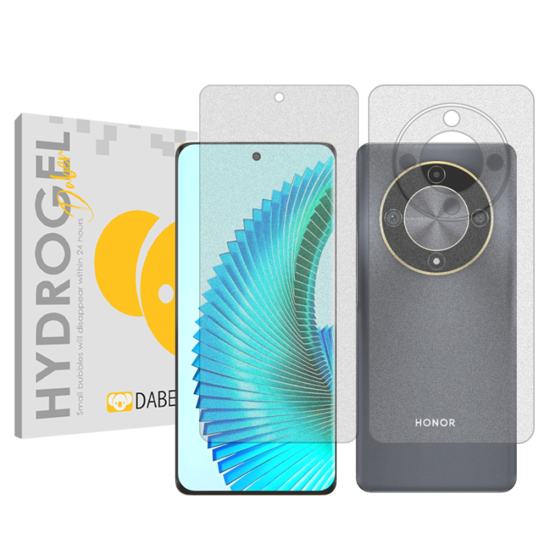 محافظ صفحه نمایش مات دبن مدل Tough مناسب برای گوشی موبایل آنر X9b به همراه محافظ پشت گوشی محافظ صفحه نمایش مات دبن مدل Tough مناسب برای گوشی موبایل آنر X9b به همراه محافظ پشت گوشی