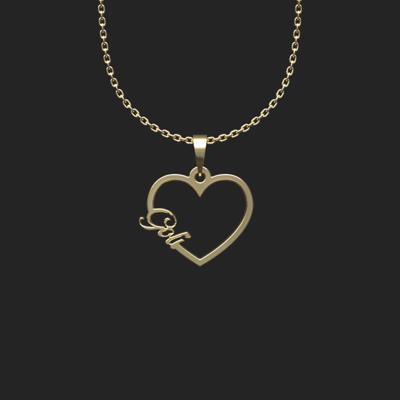 گردنبند طلا زنانه مدوپد مدل اسم گلی goli کد HF2-1-1285-1.50 گردنبند طلا زنانه مدوپد مدل اسم گلی goli کد HF2-1-1285-1.50