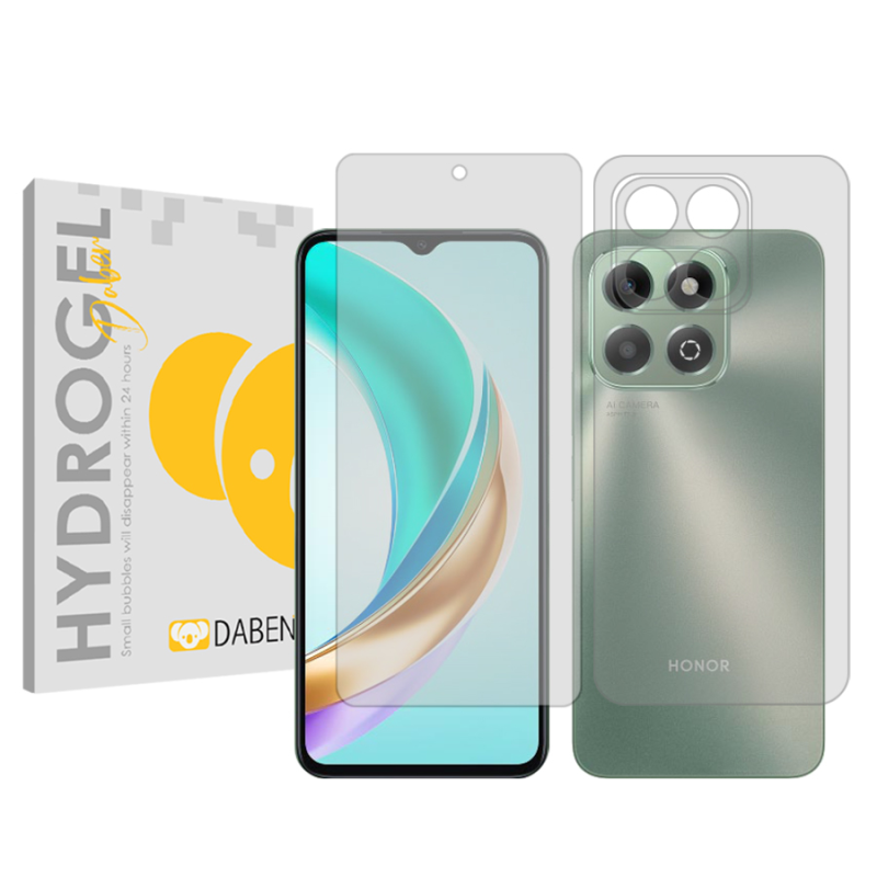 محافظ صفحه نمایش شفاف دبن مدل Tough مناسب برای گوشی موبایل آنر X6b به همراه محافظ پشت گوشی محافظ صفحه نمایش شفاف دبن مدل Tough مناسب برای گوشی موبایل آنر X6b به همراه محافظ پشت گوشی