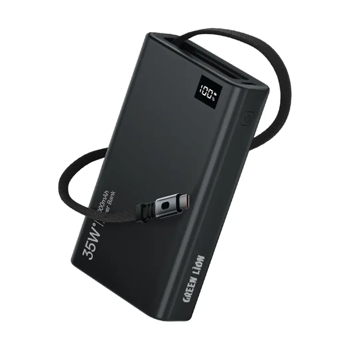 پاوربانک گرین لاین مدل Retractable ظرفیت 10000 میلی آمپر ساعت پاوربانک گرین لاین مدل Retractable ظرفیت 10000 میلی آمپر ساعت